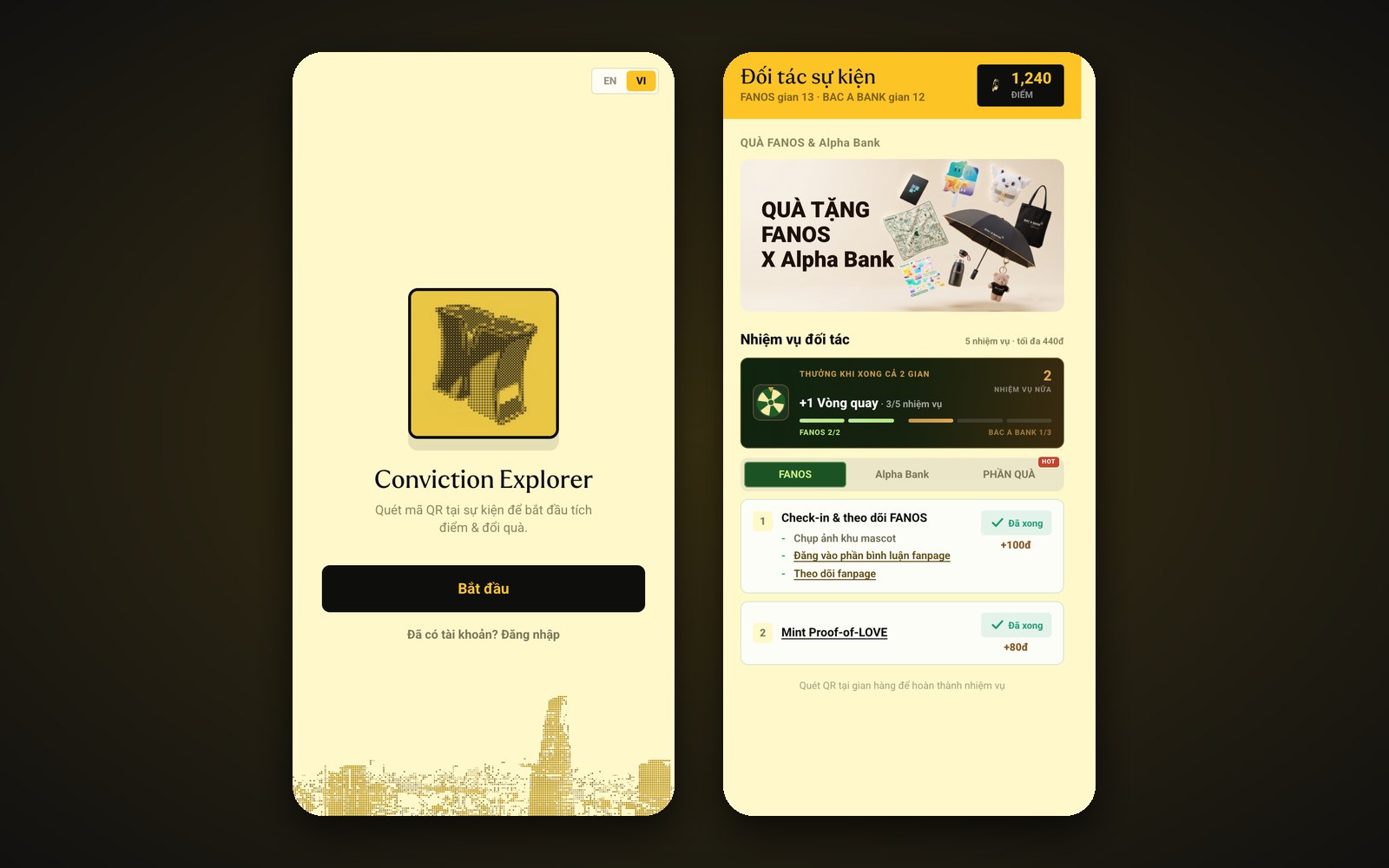 Conviction Explorer app